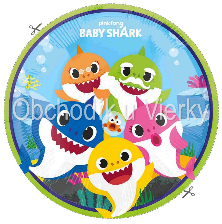 Jedlý obrázok Baby Shark 9009,10